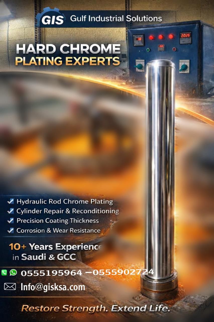 Industrial chrome plating process